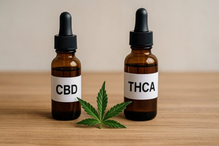 What is the difference between cbd and thca