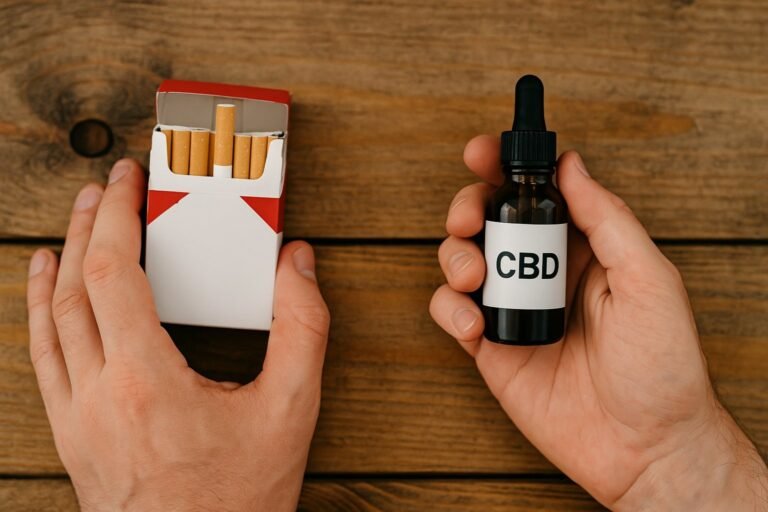 is cbd better than tobacco​